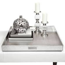 Stone home decor product stone vase,pedestal,wall panel,stone interior design. Silver Mirror Coffee Table Tray