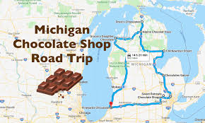 The Sweetest Road Trip In Michigan Takes You To 9 Old School Chocolate Shops Michigan Road Trip Road Trip Michigan Travel
