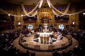 Shrine catholic schools are a treasured educational ministry of one of the largest parishes in the archdiocese of detroit, the national shrine of the little flower basilica. New Liturgical Movement The Feast Of St Therese At The Little Flower Basilica In Michigan