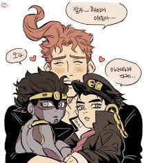 Jotaro X Kakyoin Jojo Anime Jojo Bizzare Adventure Jojo S Bizarre Adventure
