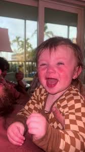 Loves her daddy but hates his beard😆🤣 lol #daddysgirl #daughtersoftiktok  #babygirl