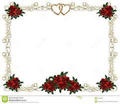 Red Roses Border Wedding Invitation Image And Illustration Composition Des In 2021 Wedding Invitation Background Wedding Borders Watercolor Flowers Wedding Invitation