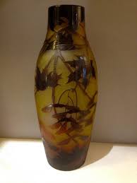 Vase En Pate De Verre D Argental Annees 20 30 Art De La Table Verre Luminaire