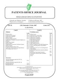 Weekly eyewash station maintenance log. Patents Office Journal Irish Patents Office