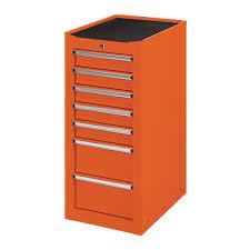 .dewalt's 36″ roller cabinet model number dwmt73679 and 36″ top chest model number dwmt7378 are both eye catchers. 14 5 In End Cabinet Orange