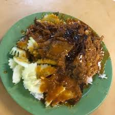 Unbelievable nasi kandar street food in penang malaysia cheap nasi lemak asam laksa. Nasi Kandar Kampung Melayu Branch Farlim Kampung Melayu Food Court