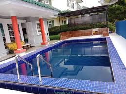 Villa Geulis Puncak 5 Kamar Fasilitas Private Pool Villa Kolam Renang Kolam