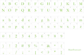 Monospaced fonts are ideal for hackers, coders and the lovers of ascii art, insisting on a font set with a fixed character width for absolute symmetry. Download Free Font Garamond