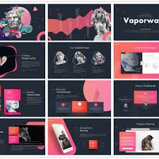 Untuk entri yang ni saya nak tunjukkan camne nak buat papan tanda yang paling mudah. The Best 8 Vaporwave Powerpoint Template