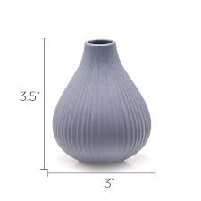 Well you're in luck, because here they come. Set Of 6 Frost White Chive Decorative Vase For Home Decor Living Room Office And Place Settings Round Clay Pottery Flower Vase Bulk Frwh6p Home Decor Home Decor Stanoc Com