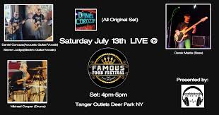 Daniel Corozza @ The Famous Food Fest Deer Park!