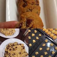 Belgium Cookies Sedap Rangup Melting Sumber Resepi Zaimah Zakaria Bahan 230 Gm Butter 80 Gm Gula Kas Resep Biskuit Kue Coklat Chip Makanan Dan Minuman