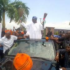 He hailed the governor for not succumbing to the coercion and pressure. Bola Tinubu Arrives Teebrains
