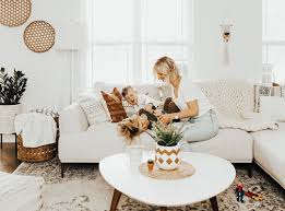 Mid century modern bohemian living room has been loved by many people because of its uniqueness. Home Tour Mid Century Modern Meets Boho The Everymom