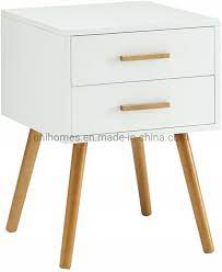 Wooden table and furniture legs offer a classic, elegant, and sometimes rustic accent to any custom furniture project. China End Side Table Nightstand With Storage Drawer Solid Wood Legs Living Room Bedroom Furniture China Side Table Bedroom Furniture Nighstand