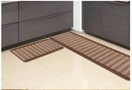 However, these somehow wear out too soon. Ustide Kitchen Rug Set Kitchen Floor Rug Washable Floor Runner Stripe Pattern Floor Runner Rugs Non Slip Washable Bath Floor Rugs Toilet Rug Washable Bath Mat