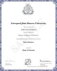 Liverpool john moores university will unlock your potential, develop your skills and give you the confidence to succeed in your career. Pin On Certificate