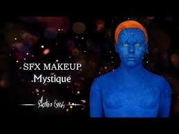 x men mystique makeup tutorial x men