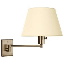 Counterbalance swing arm led wall light: Urban Boulevard Brushed Nickel Hardwired Swing Arm Wall Lamp J1119 Lamps Plus