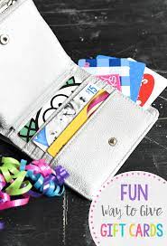 Feb 22, 2021 · a gift card is a great way to provide a thoughtful gift to your boss while remaining within reason. Gift Card Holder Ideas Gift Card Wallet Fun Squared