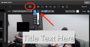 This will open the fonts window. Imovie Font Size Problem Apple Community