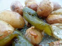 Pommes De Terre Ratte Aux Poivrons Le Livre Des Recettes De Chantal Pomme De Terre Ratte Pomme De Terre Pates De Riz