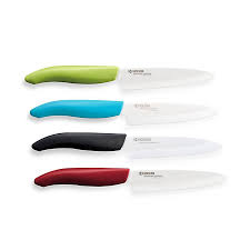 Comfortable ergonomic handles provide precise control. Kyocera Revolution 4 1 2 Inch Utility Knives Bed Bath Beyond