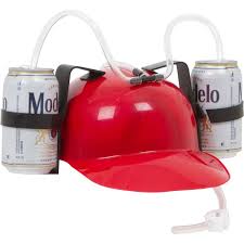 Spongebob mainly wanted it, and mr. Beer Soda Guzzler Helmet Drinking Hat By Ez Drinker Red Walmart Com Walmart Com