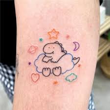 Tattoo mặt trời chất lừ và độc lạ. Hinh XÄƒm Dan Mini Sieu Cute Giáº£m Chá»‰ Con 11 000 Ä'