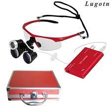 Metal Box 3 5 Enlarging Lens Teeth Tool Dental Tooth Clinic Armarium Medical Facility Operate Loupe Surgical Operation Magni Medical Dental Led Headlamp Dental