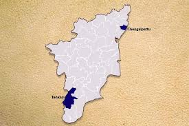 Created by vishnu maps publications from travelmadeeasy.in. Tn Cm Announces Two New Districts Tenkasi And Chengalpattu The News Minute