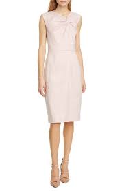 Tailored By Rebecca Taylor Twist Front Sheath Dress Nordstrom Rack In 2020 Nordstrom Dresses Fashion Clothes Women Dresses