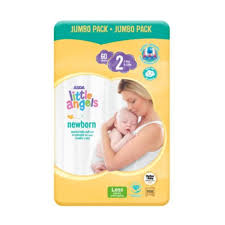 Asda Little Angels Newborn Diapers Size 2 Jumbo Pack 60 Count Jumia Nigeria