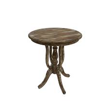 Save now with 20% off charlotte washed wood and white one light table lamp. Brown Fir Farmhouse Accent Table 28 X 24 X 24 24 X 24 X 28round Overstock 32066073