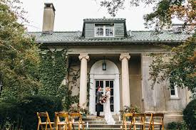 The formal gardens surrounding the mansion are fascinating. Fall Wedding Inspiration At Eolia Mansion And Harkness State Park Connecticut Wedding Reports