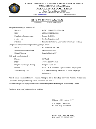 Maybe you would like to learn more about one of these? Surat Keterangan Aktif Kuliah