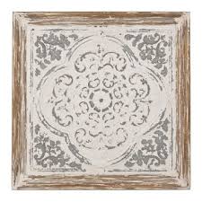 Add A Vintage Touch To Your Wall Decor Collection With This Embossed Weathered Tin Wall Plaque The Medallion Desig Wall Decor Sale Wood Wall Plaques Tin Walls