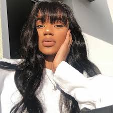 Need a high ponytail for a fun night to the movies? Buy High Quality Human Hair Wigs With Bangs For Women Abyhair Com Abyhair