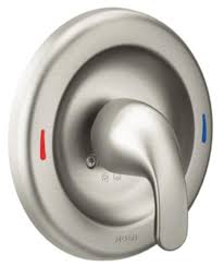A roman tub is unique because the faucet spout and handles mount. Moen Posi Temp Valve Trim Kit Satin Nickel At Menards