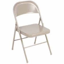 Mainstays Steel Folding Chair Linen Walmart Com Steel Chair Folding Chair Cosco