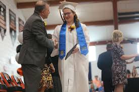 The Ubly commencement ceremony was held Sunday afternoon