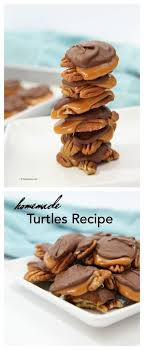 You just need three ingredients to recreate the familiar pecan, caramel, and chocolate treats.there are a lot of different ways to make them—some folks. Homemade Turtles Recipe Recipe Candy Recipes Homemade Christmas Candy Recipes Candy Recipes