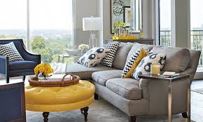 Most of us want the living room to be as casual, comfortable the predominantly white and grey tones of the room give it an ultra sophisticated look. Yellow Living Room Ideas Navy Blue Grey Black Grey And Yellow Living House Decora Blue And Yellow Living Room Blue Living Room Decor Yellow Decor Living Room