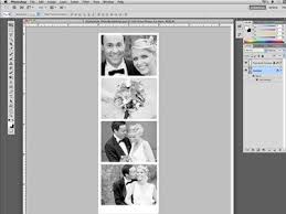 Black And White Photo Booth Template Diy Free Photo Booth Strip Template Download Personalize The Party Diy Photo Booth Photo Booth Templates Printable Free