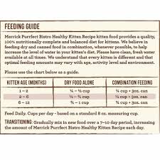 Be sure to review over the following guides to ensure a full understanding of raw feeding for cats. Merrick Purrfect Bistro Healthy Kitten Recipe Dry Cat Food 7 Lb Healthypets