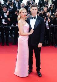 Scarlett Johansson and Colin Jost at 