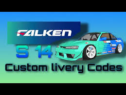 Mau bikin tapi malas atau mungkin ga ngerti caranya. Nissan S14 Silvia Falken Custom Livery Code Fr Legends Youtube