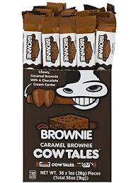 Goetze's cow tales box vanilla caramels, 36 ct. Amazon Com Goetze S Cow Tales Caramel Brownie 1 Ounce 36 Count Display Pack Grocery Gourmet Food