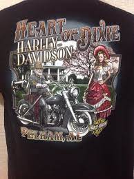 Pelham Alabama Harley Davidson T Shirt Pre Owned Nice Shirt Still Deep Black Armpit To Armpit 22 Harley Davidson T Shirts Harley Harley Davidson Dealers
