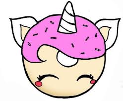 Kawaii Donut Kawaii Tekeningen Leer Tekenen Eenhoorn Tekenen